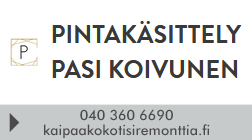 Pintakäsittely Pasi Koivunen logo